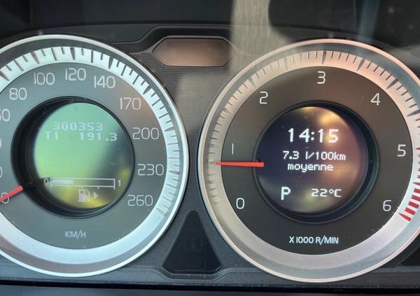 Volvo V60 cena 28900 przebieg: 299200, rok produkcji 2011 z Żnin małe 742